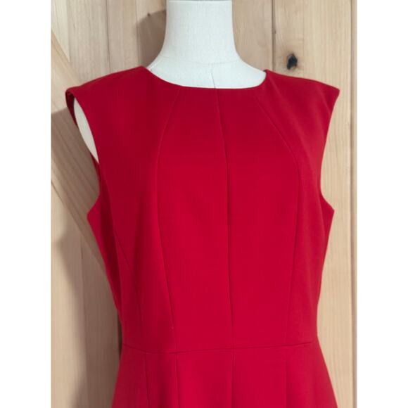 Brooks Brothers | Red Short Tank Wool Blend Dress | Size 12 - Picture 2 of 13